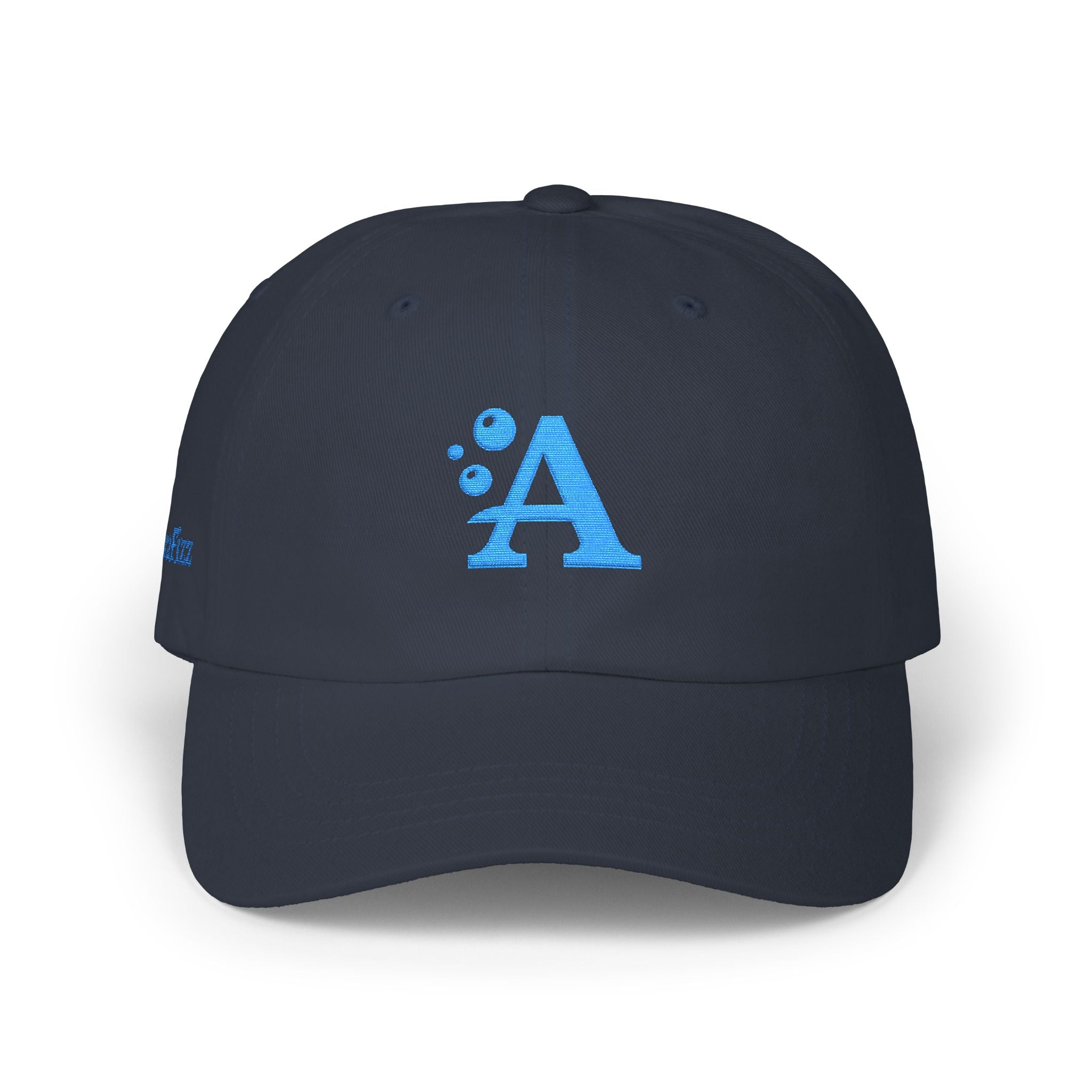 Dad Cap — Aura "Block A" Monogram Embroidered