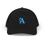 Embroidered Block A Snapback Trucker Cap