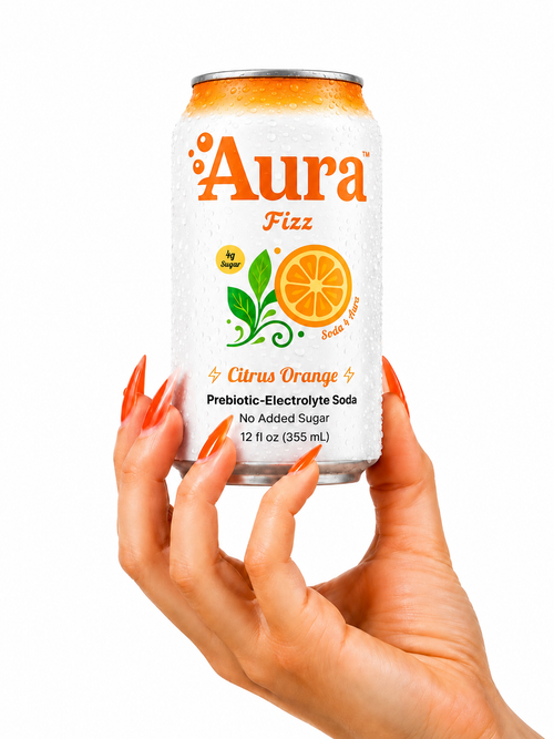 AuraFizz Citrus Orange Soda Pack