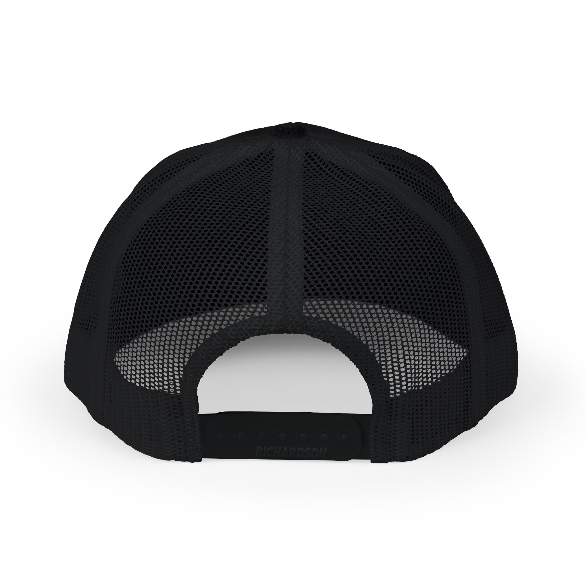 Embroidered Block A Snapback Trucker Cap