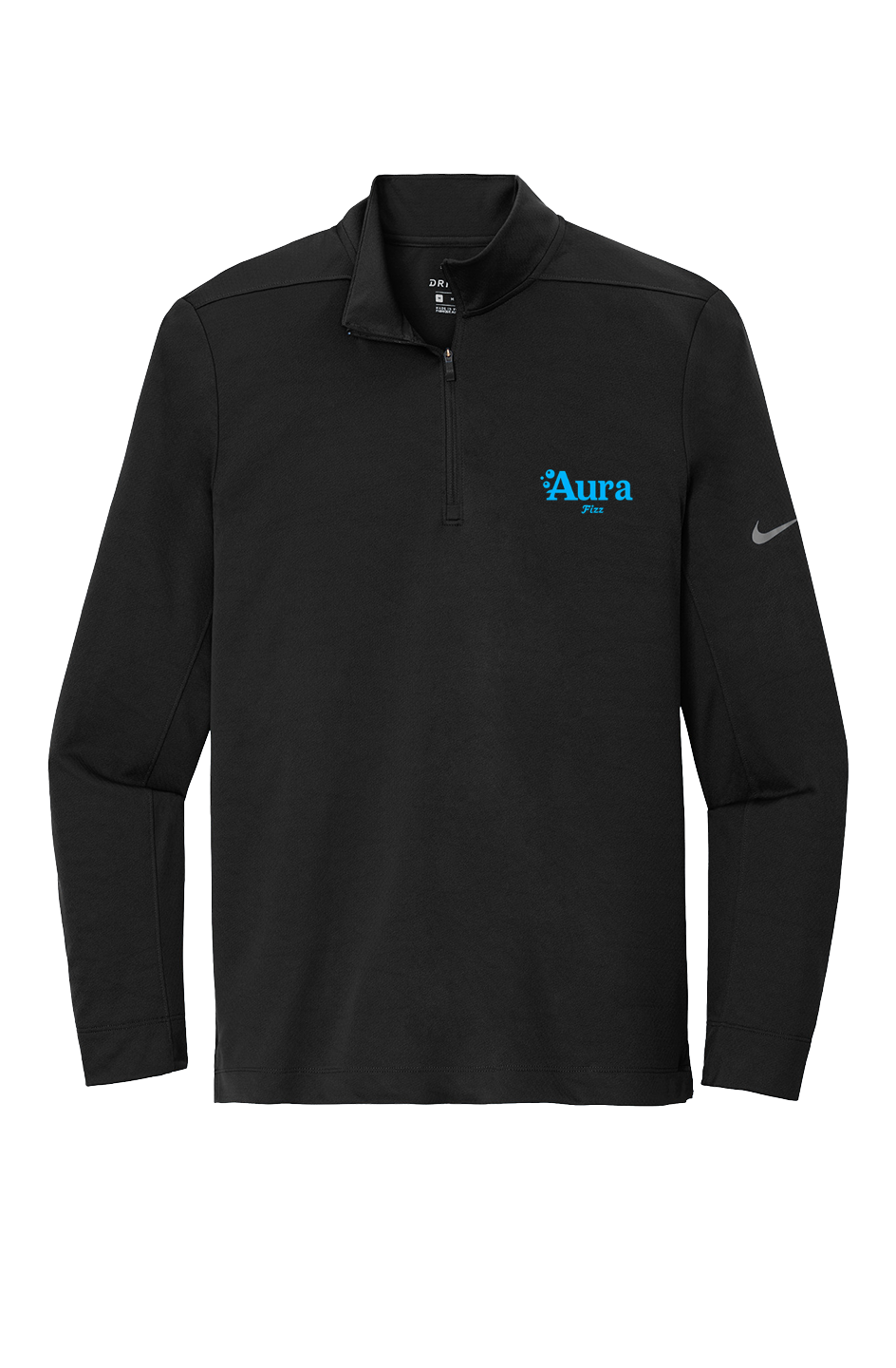 Aura Embroidered Nike Dri-Fit 1/2 Zip – AuraFizz