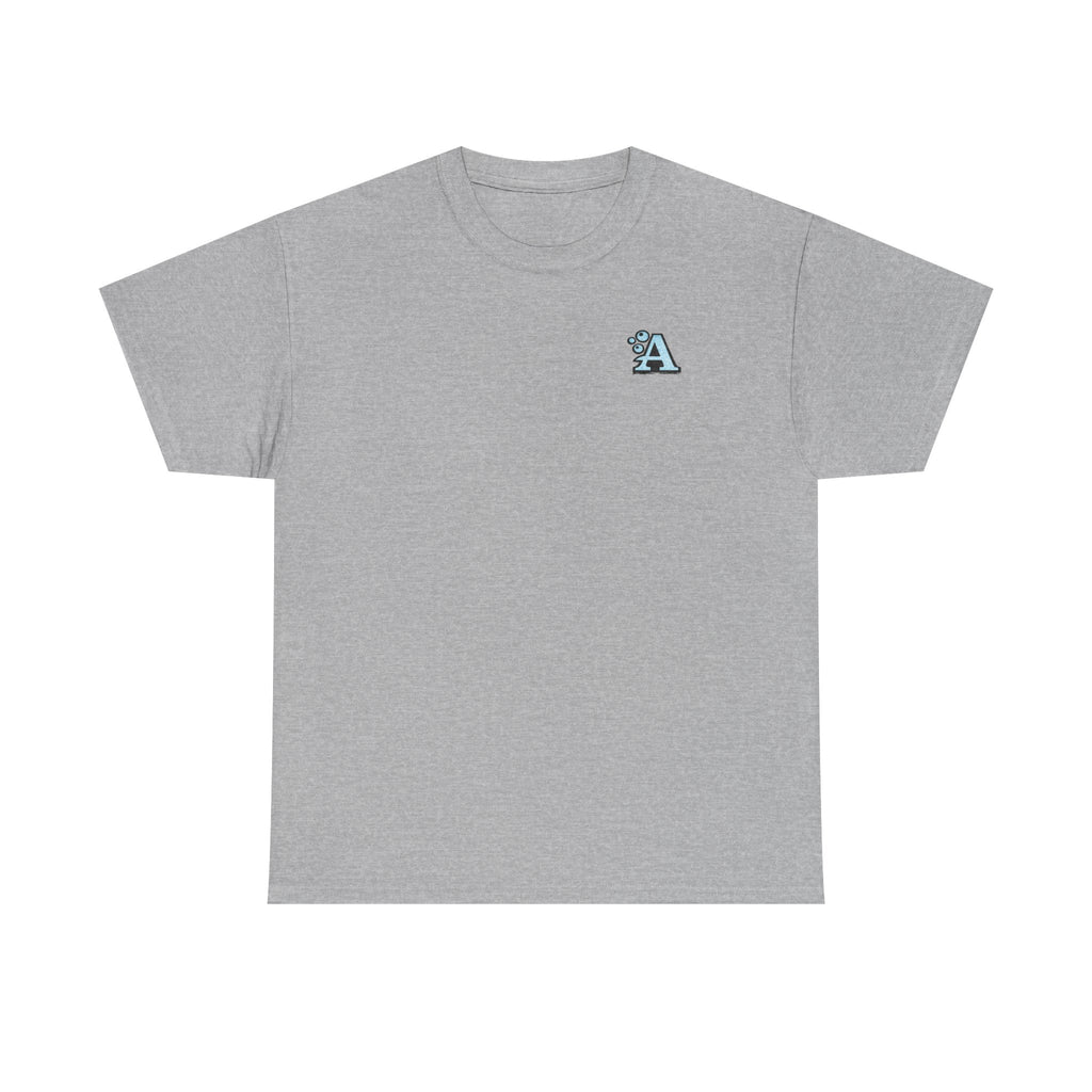 AuraFizz USA 250th Ann Tee — Vintage American Flag Logo Shirt